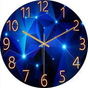 Glass Wall Clock Modern Design