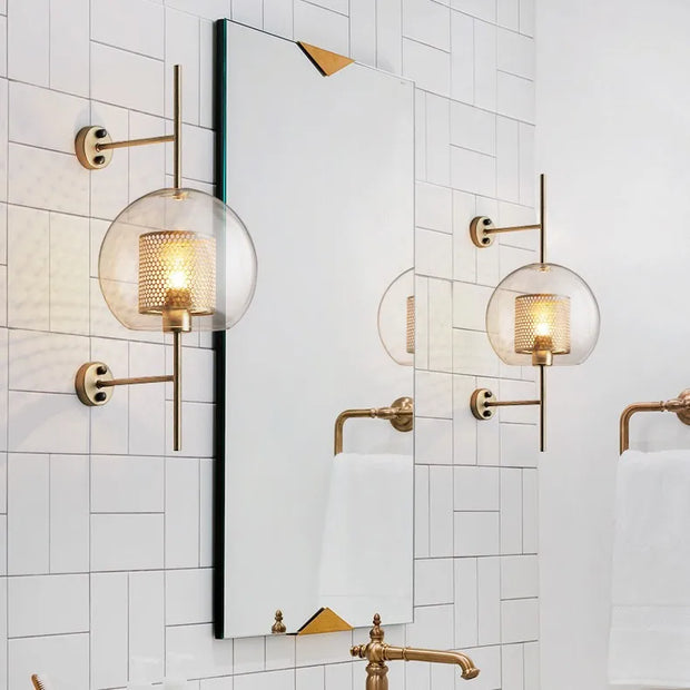 Nordic Designer Glass Wall Lamp