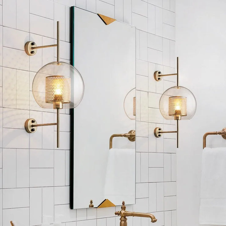 Nordic Designer Glass Wall Lamp