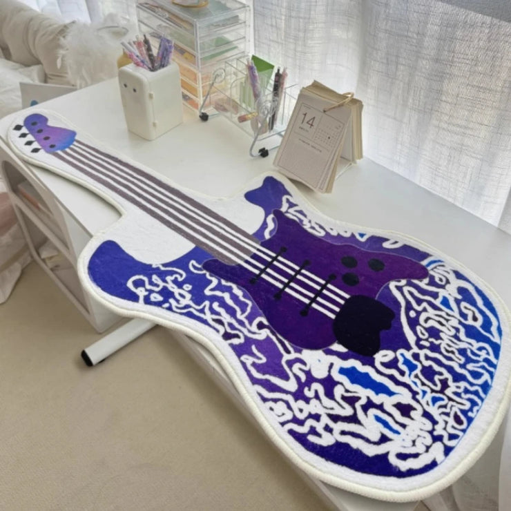 Guitar Rug Room Decoration Carpet