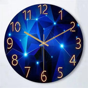 Glass Wall Clock Modern Design