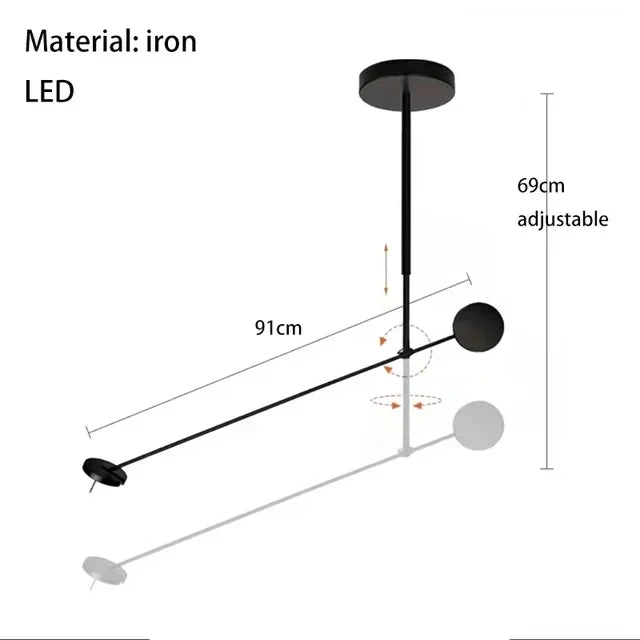 Designer Black Wall Lamp