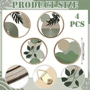 4 Bohemian Wall Art Set