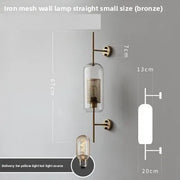 Nordic Designer Glass Wall Lamp