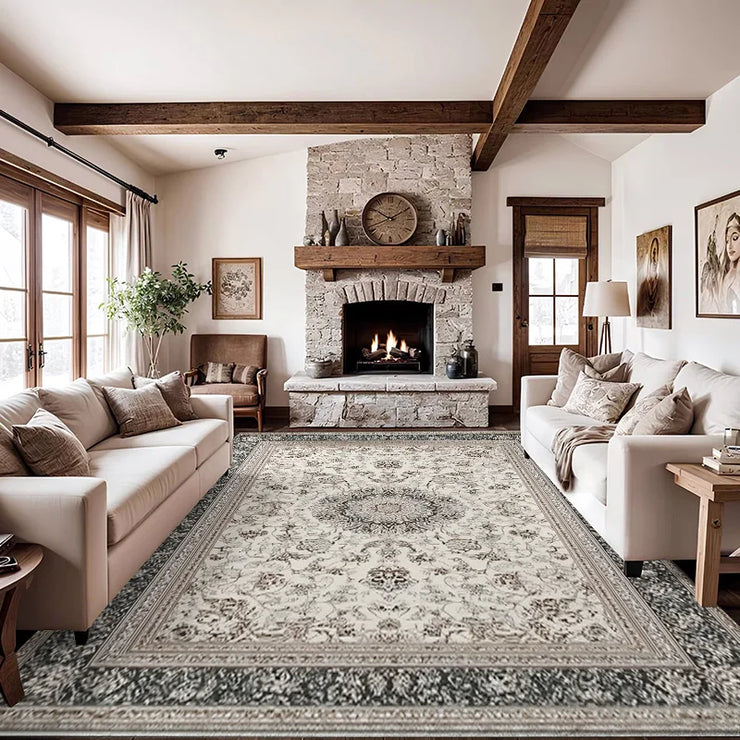 RAKKS Retro Style Rugs for Bedroom