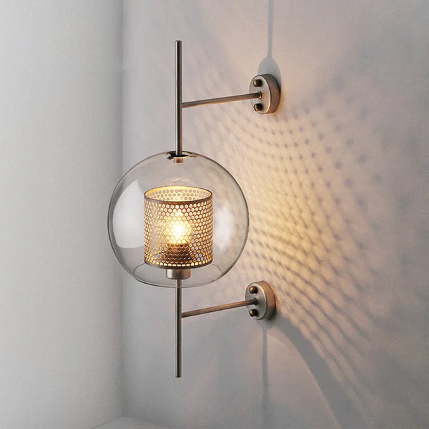 Nordic Designer Glass Wall Lamp